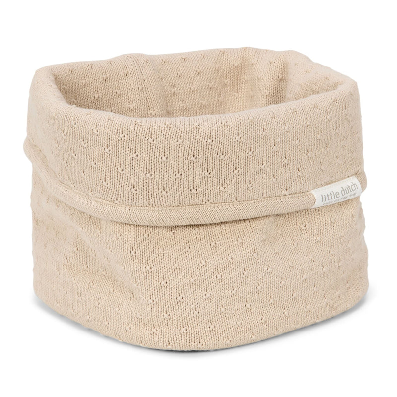 Little Dutch Kleiner Aufbewahrungskorb Beige Essentials Hauptansicht