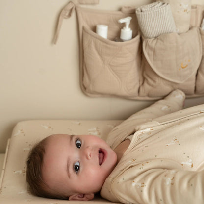2er Pack Bandana Lätzchen Beige Essentials Detail 3