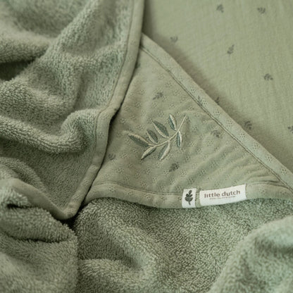 Badetuch Grün 100 x 100 Essentials Anwendung