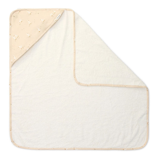 Badetuch Weiß 75 x 75 Newborn Naturals Kleine Gans Studio Aufnahme