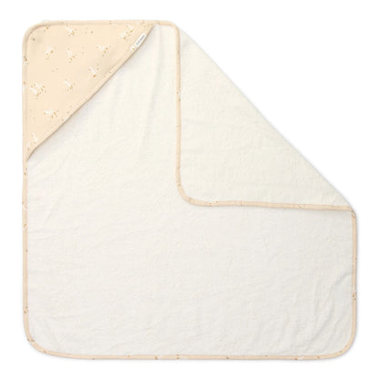 Badetuch Weiß 75 x 75 Newborn Naturals Kleine Gans Studio Aufnahme