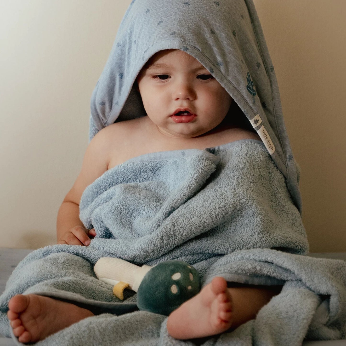 Badetuch Blau Essentials Anwendung