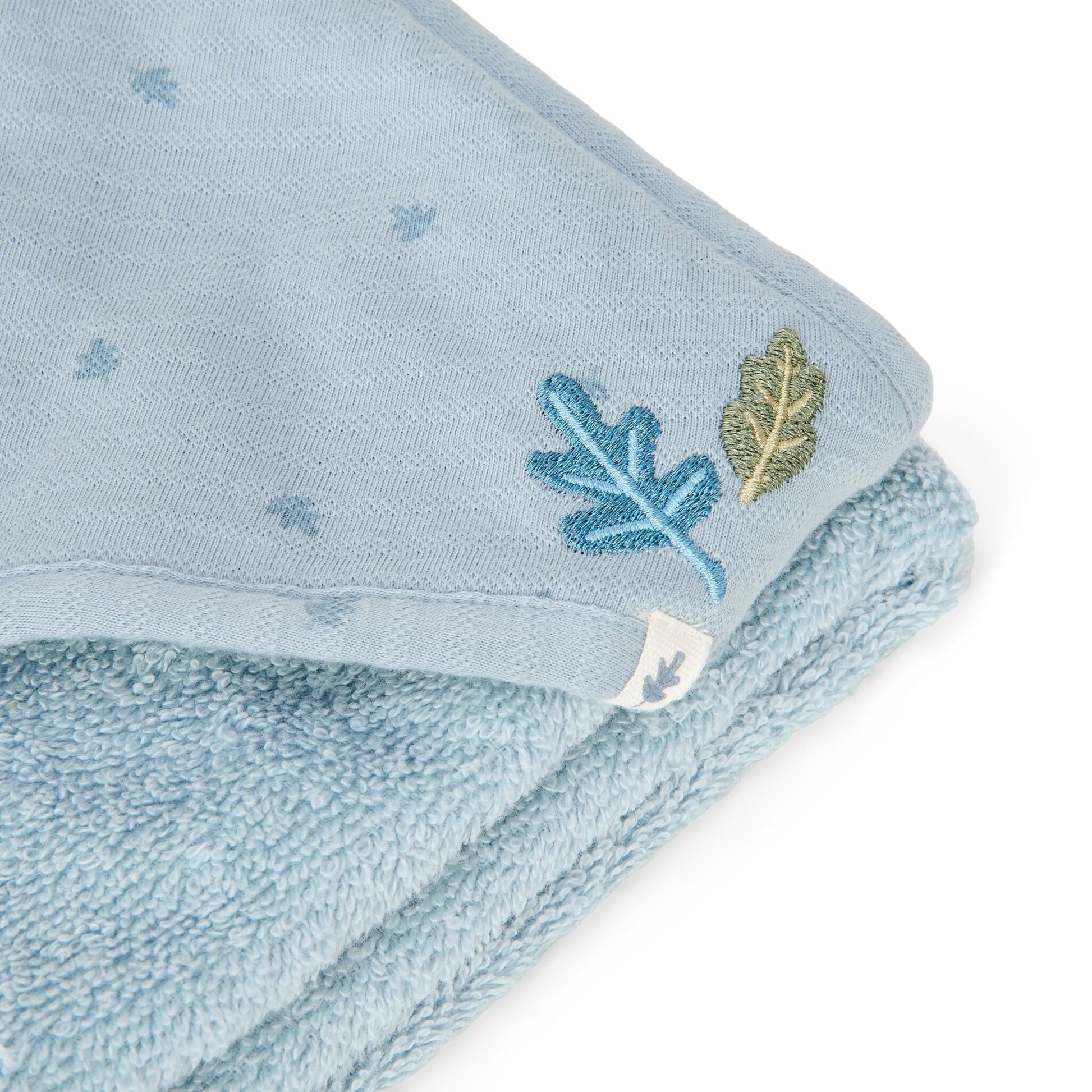 Badetuch Blau Essentials Detail 3