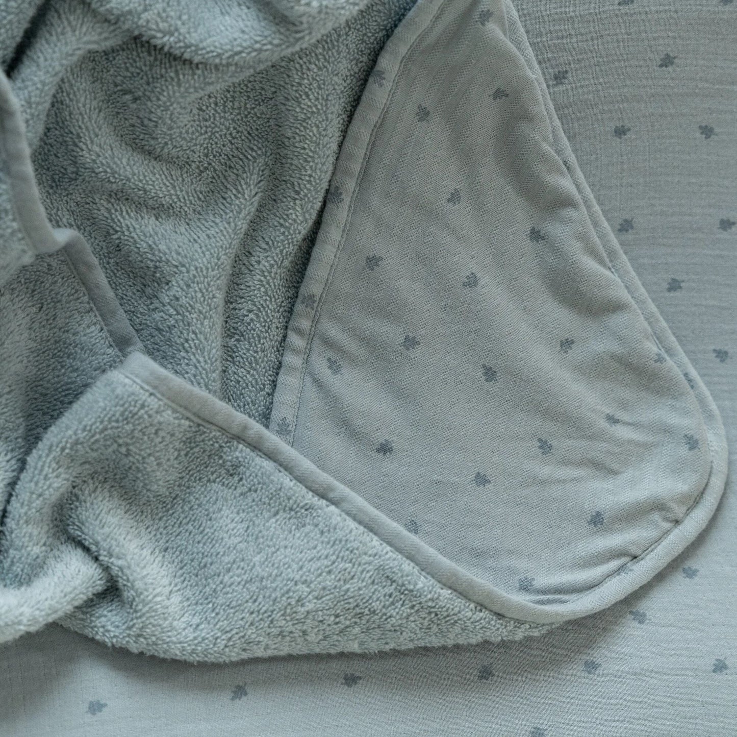 Badetuch Blau Essentials Detail 4