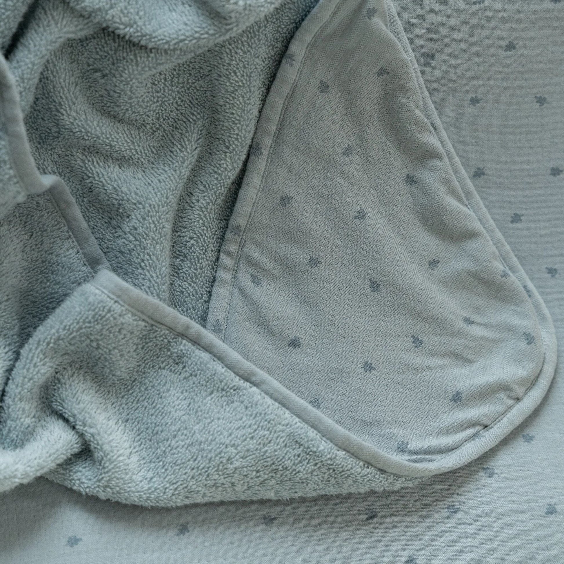 Badetuch Blau Essentials Detail 4