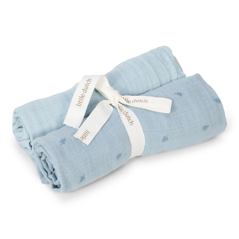 Swaddle Blau Essentials Studio Aufnahme