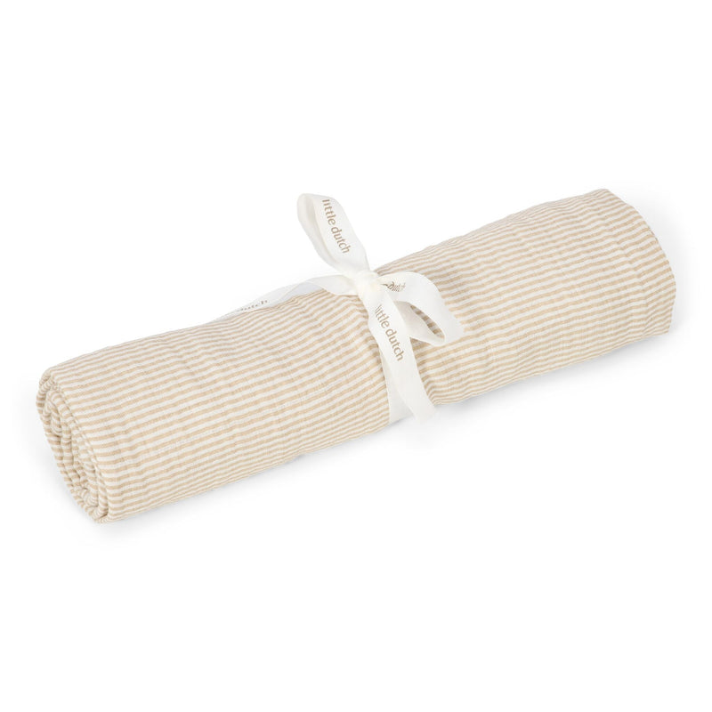 Little Dutch Swaddle Beige 120 cm Essentials Hauptansicht