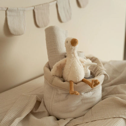 Little Dutch Swaddle Beige 120 cm Essentials Rückansicht