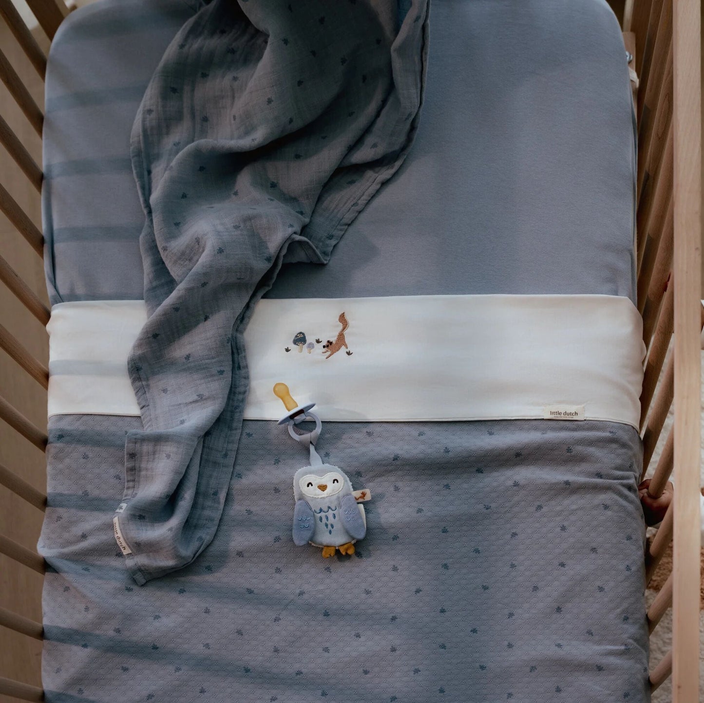 Swaddle Blau 120 cm Essentials Detail 5