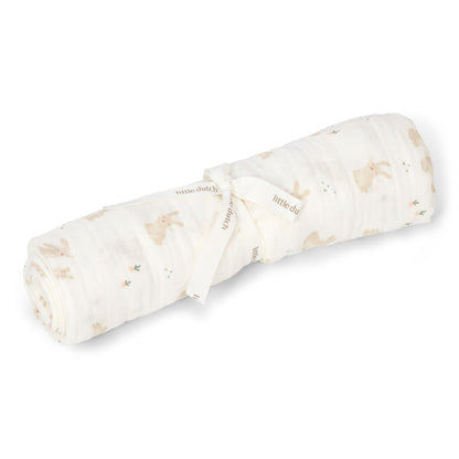 Swaddle Weiß 120 cm Newborn Naturals Baby Bunny Studio Aufnahme