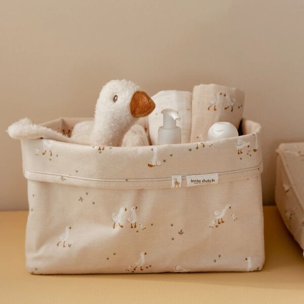 Little Dutch Musselintuch Swaddles 70x70 - Little Goose 2er Set - Lifestyle