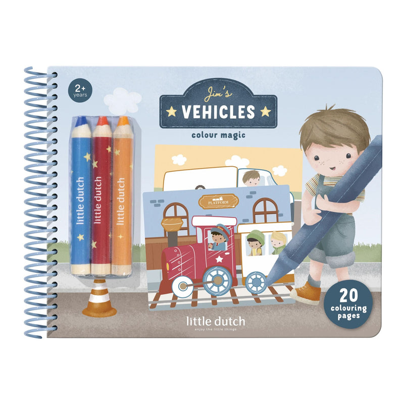 Malbuch Essentials Jim Studio Aufnahme