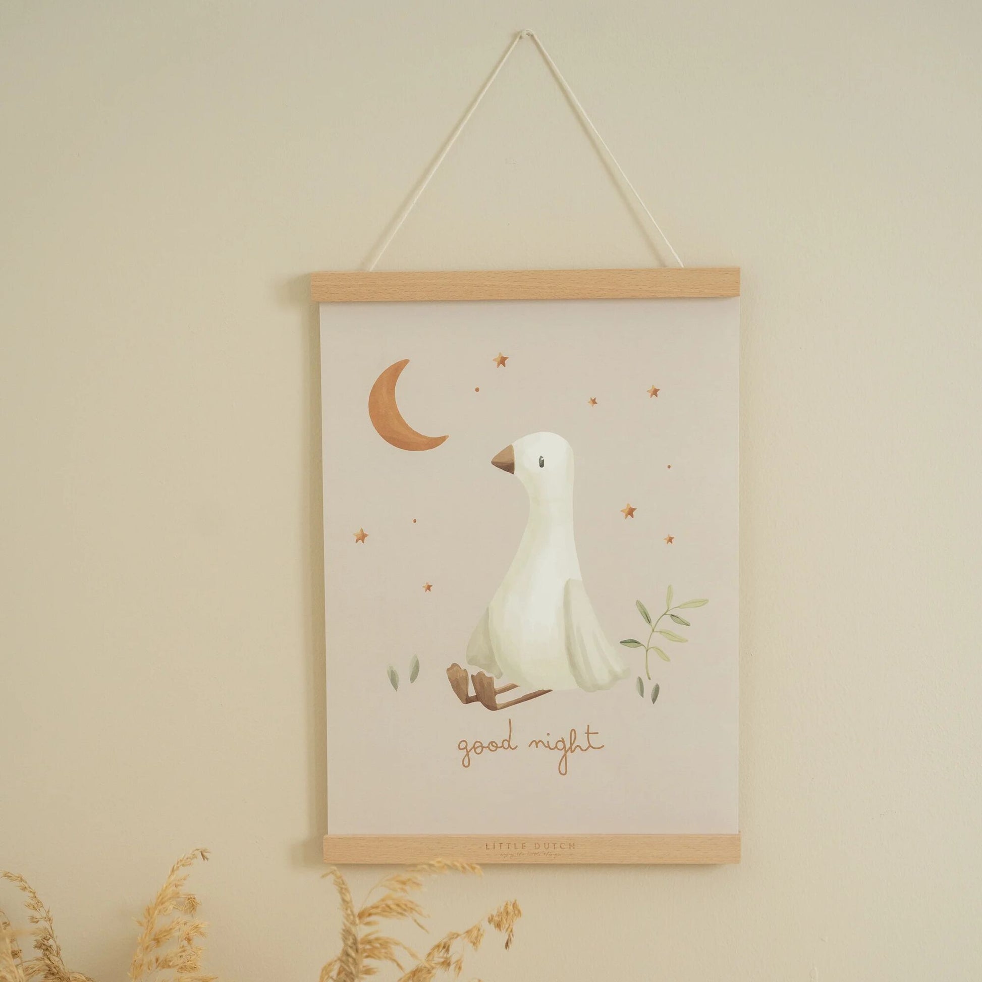 Poster A3 Kleine Gans Baby Hase Detail 5