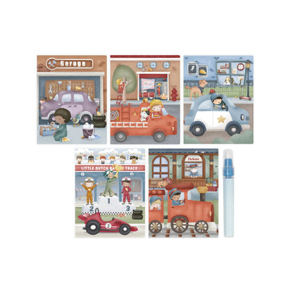Little Dutch Aquarellbuch Jim Seitenansicht