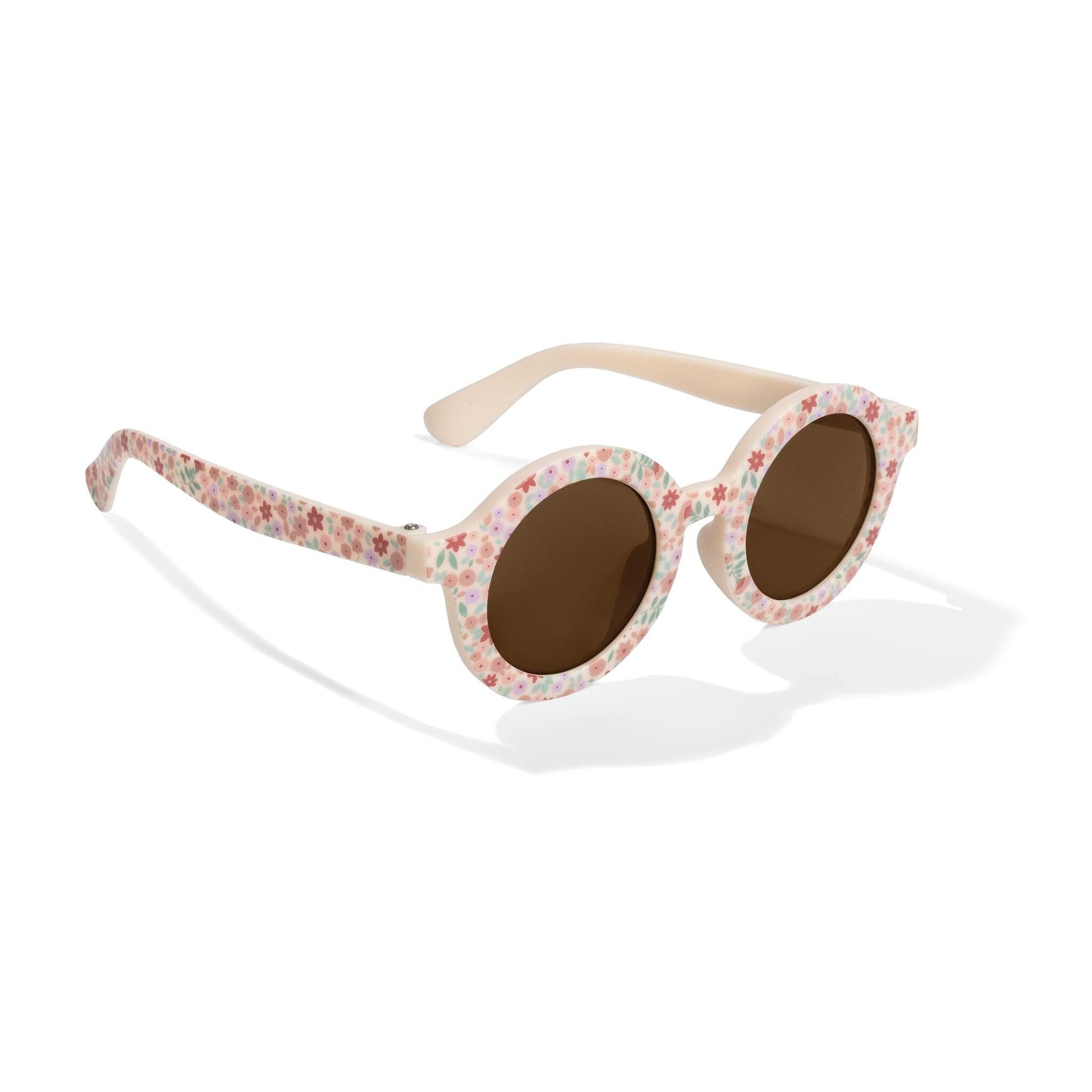 Sonnenbrille Rosa Blumenmuster Detail 5