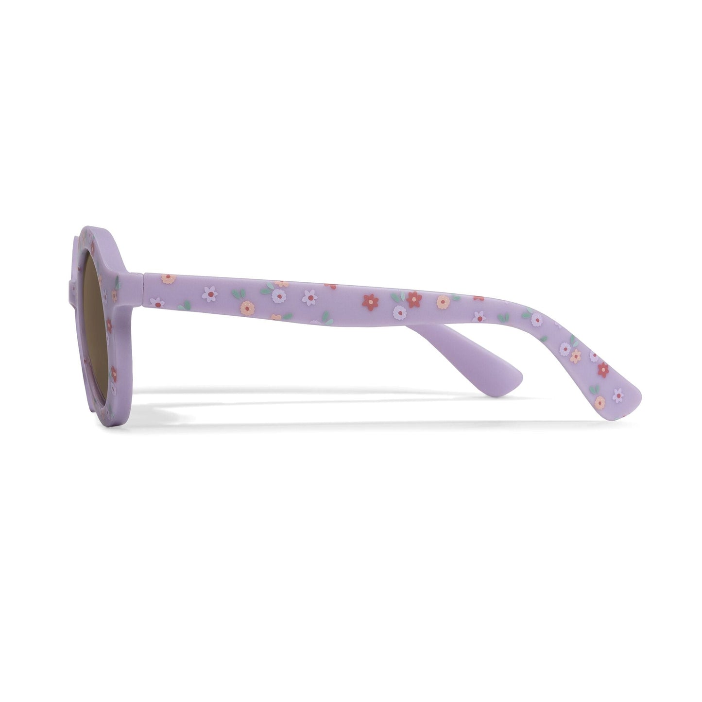 Sonnenbrille Lila Streifen Detail 3