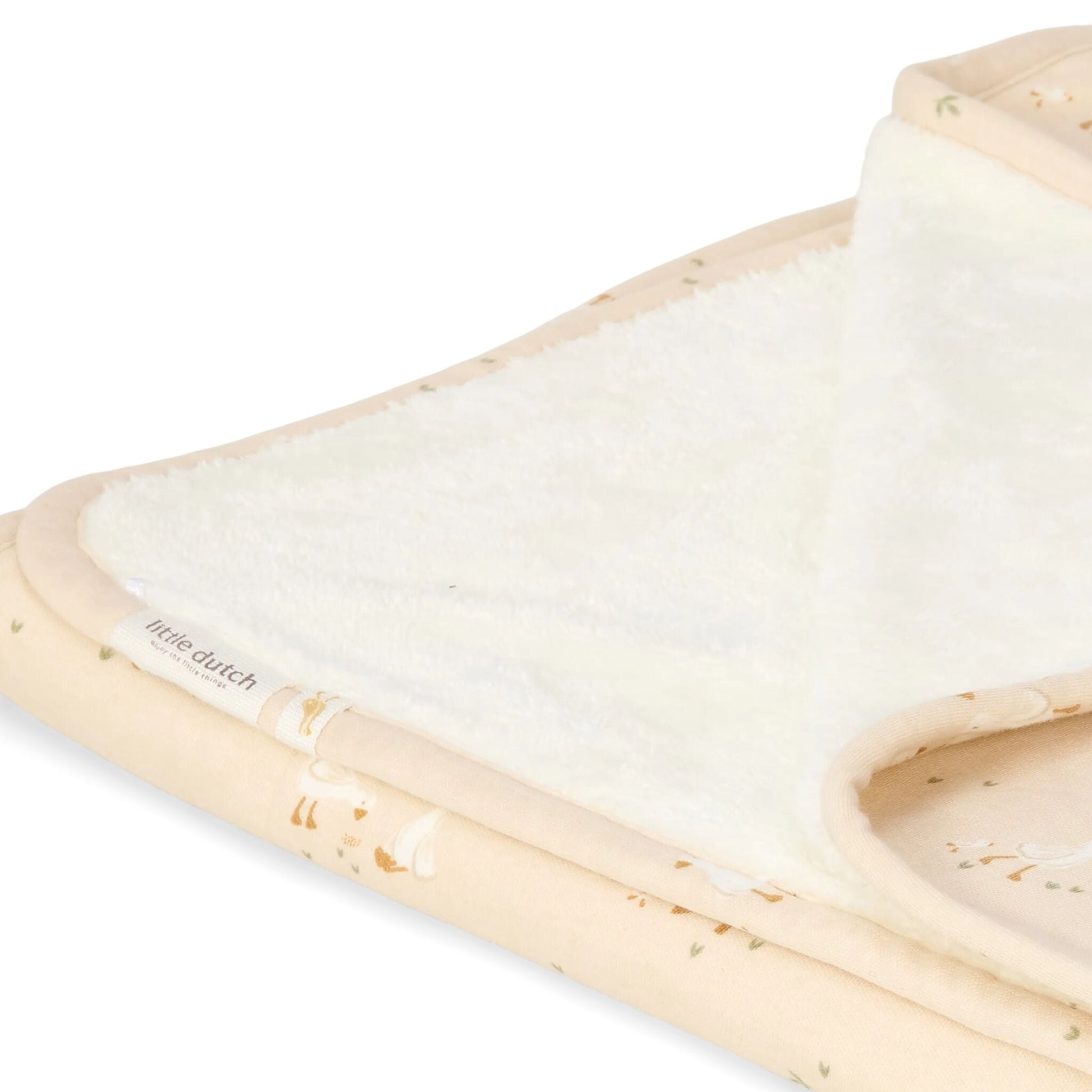 Babybettdecke Beige Newborn Naturals Kleine Gans Detail 3