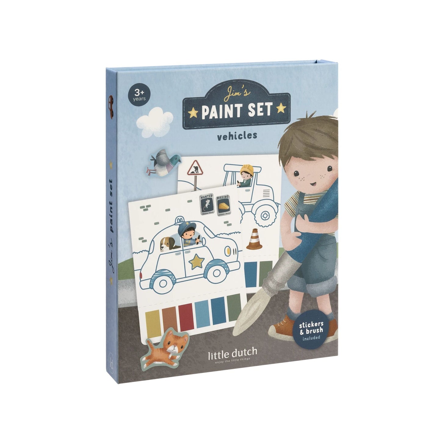 Malbuch Jim Studio Aufnahme