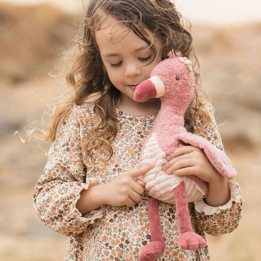 Little Dutch Kuscheltier Flamingo Rosa 35 cm Blooming Safari - Little Dutch