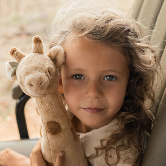 Little Dutch Kuschelgiraffe Gelb Blooming Safari - Little Dutch