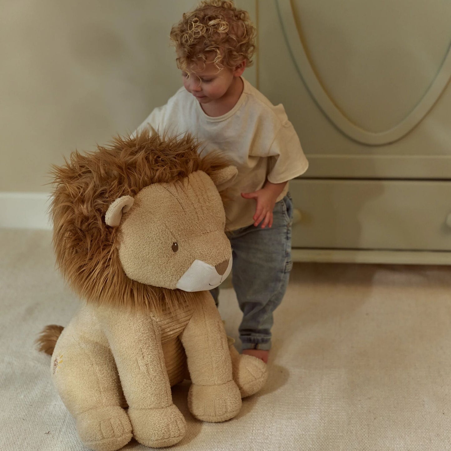 Little Dutch Kuscheltier Löwe 60 cm Safari Friends – Detailansicht 5