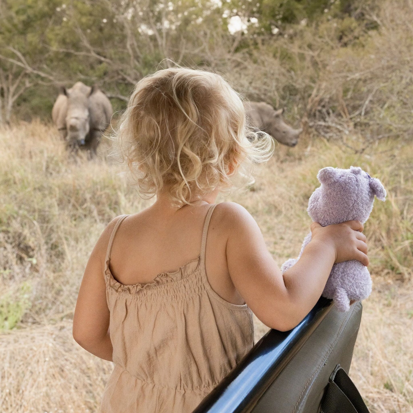 Little Dutch Kuscheltier Nilpferd Grau Safari Wonders - Little Dutch