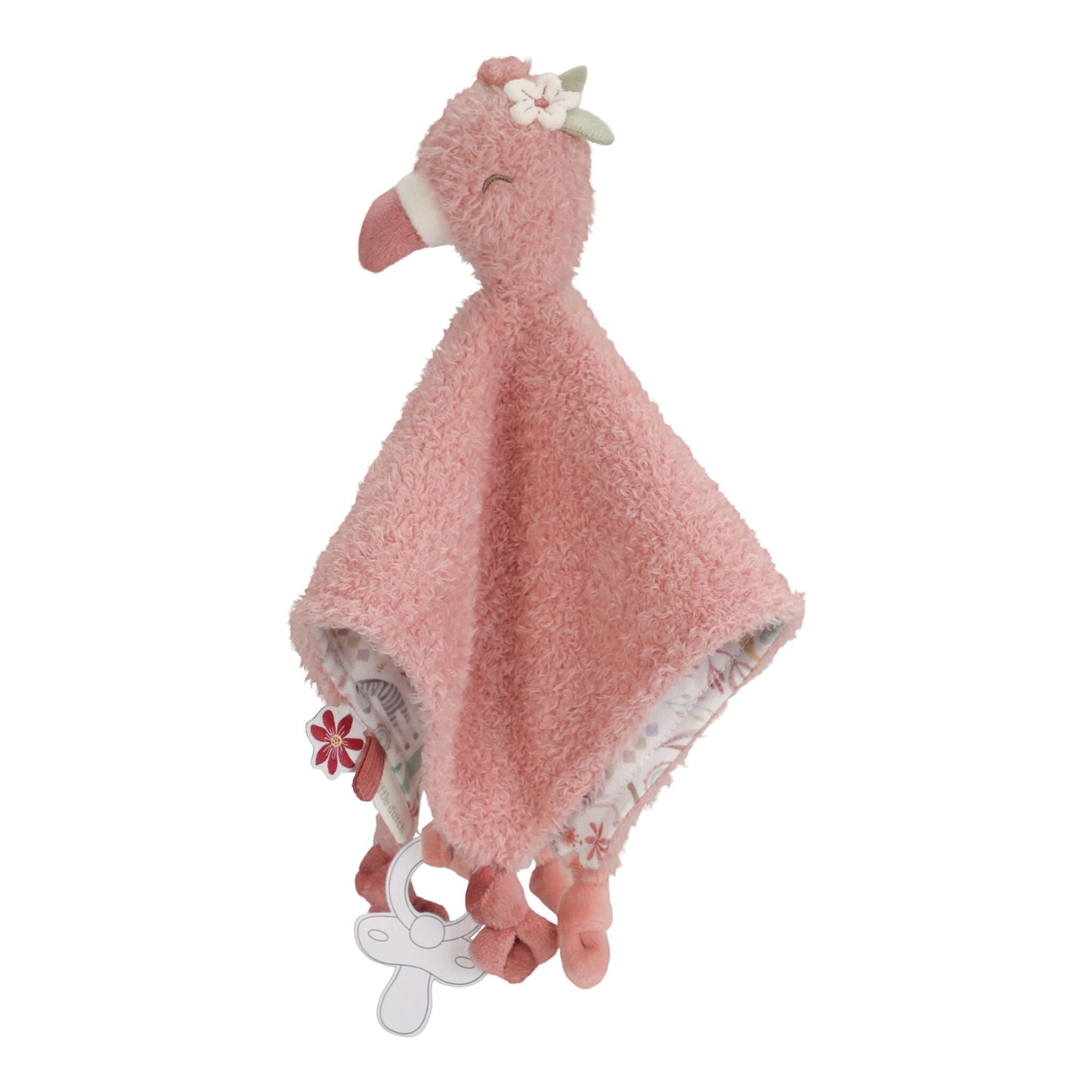 Little Dutch Schmusetuch Flamingo Rosa Blooming Safari - Little Dutch