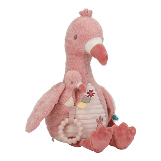 Little Dutch Aktivitätenkuscheltier Flamingo Blooming Safari Studio-Aufnahme