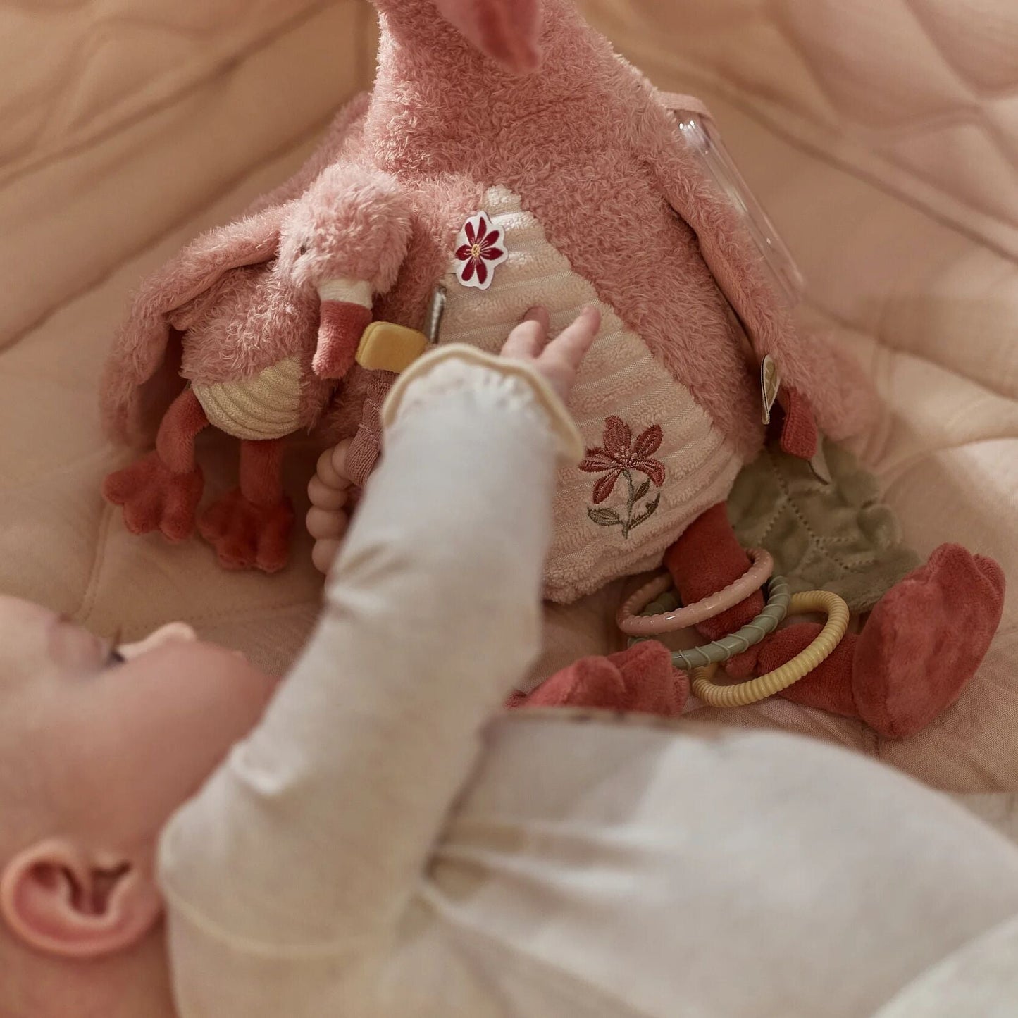 Aktivitätenkuscheltier Flamingo Ansicht 5