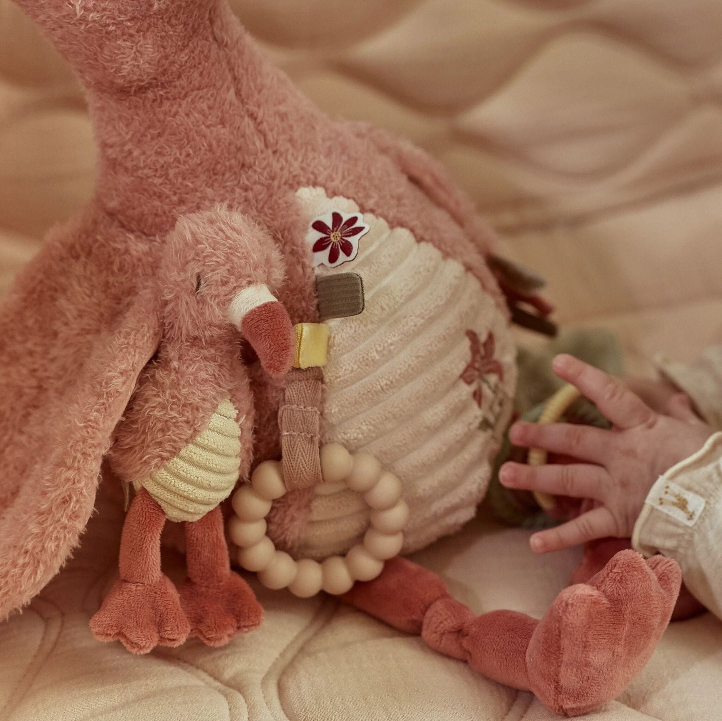 Aktivitätenkuscheltier Flamingo Ansicht 4