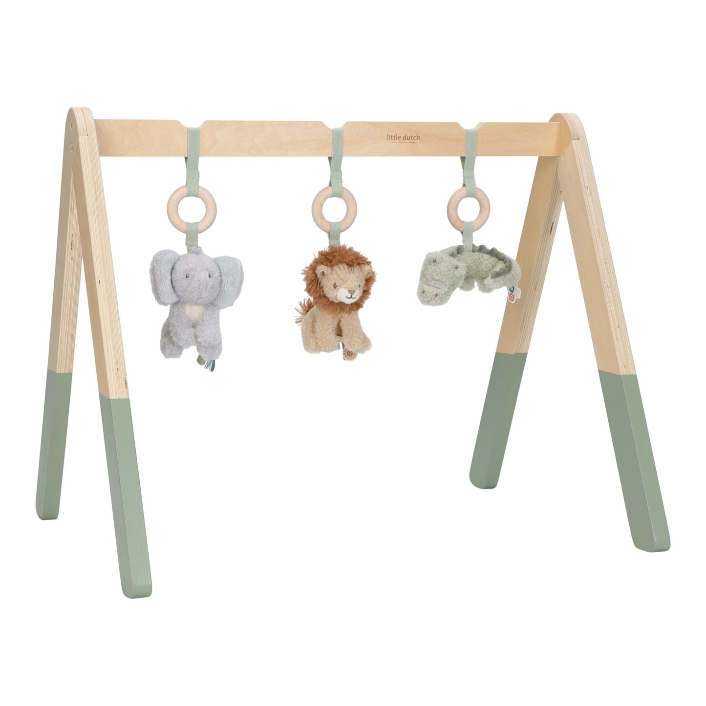 Little Dutch Babyspielbogen Safari Friends in Anwendung Baby unter Spielbogen