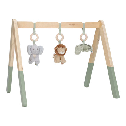 Little Dutch Babyspielbogen Safari Friends in Anwendung Baby unter Spielbogen