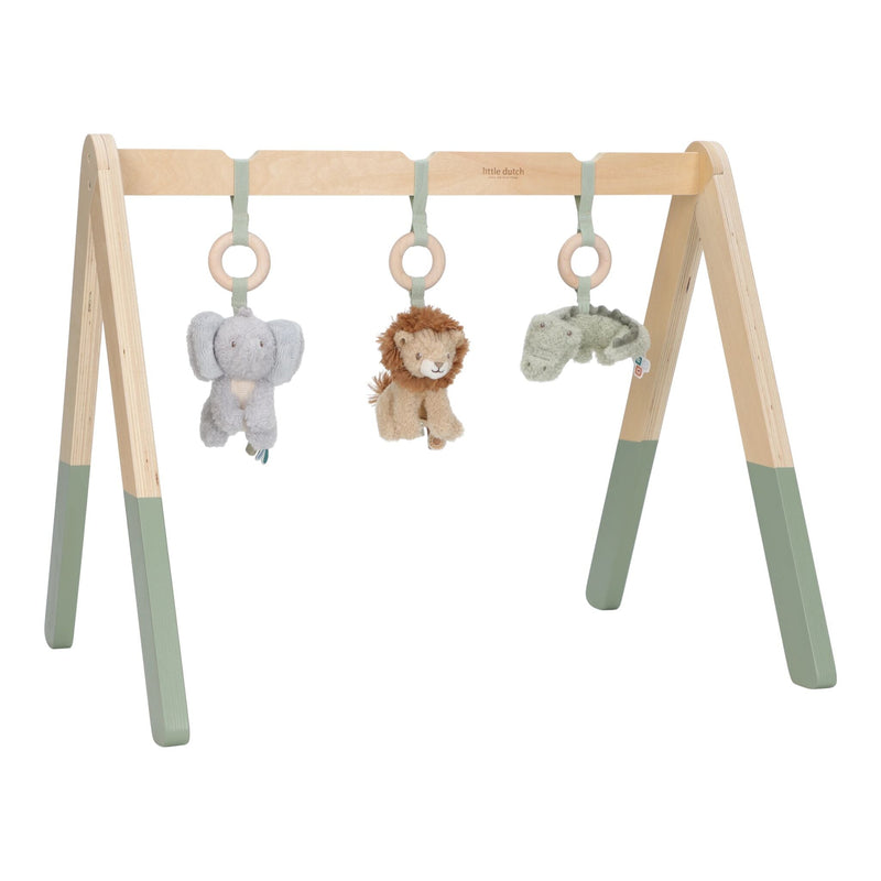 Little Dutch Babyspielbogen Safari Friends in Anwendung Baby unter Spielbogen