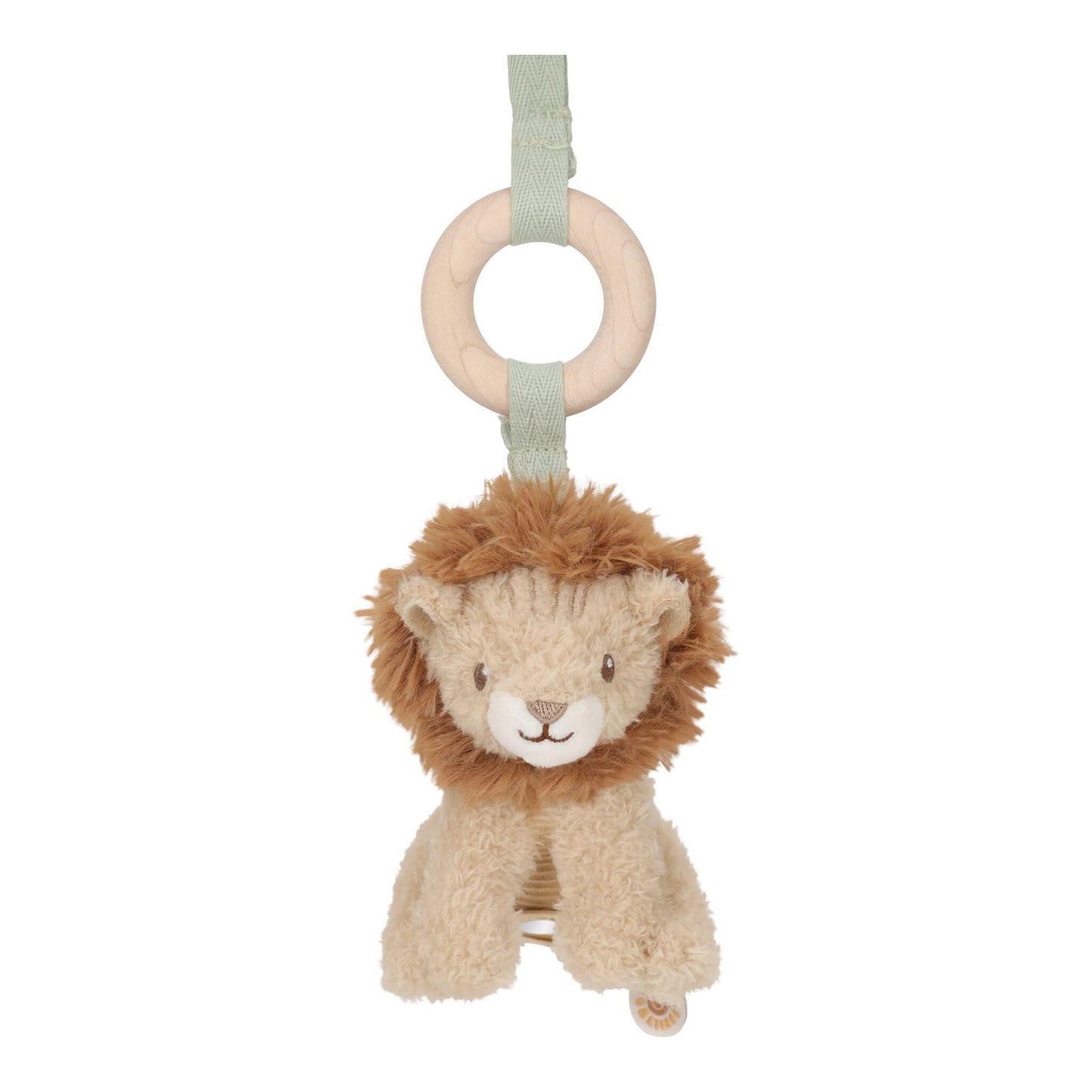 Little Dutch Babyspielbogen Safari Friends Detailansicht Stoff Anhänger Giraffe