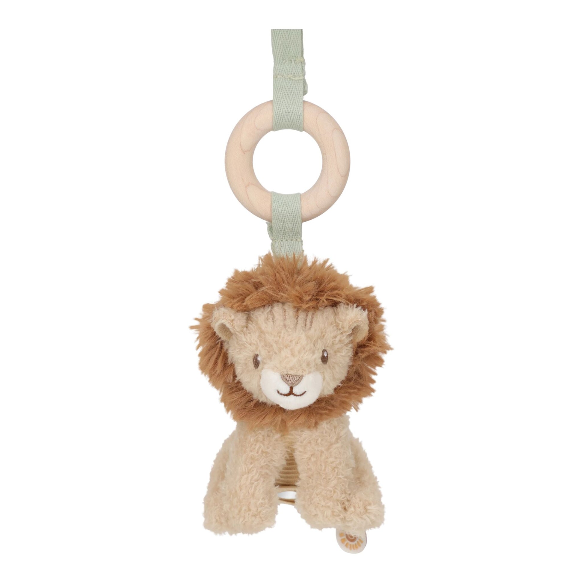Little Dutch Babyspielbogen Safari Friends Detailansicht Stoff Anhänger Giraffe