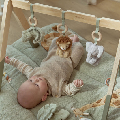 Little Dutch Babyspielbogen Safari Friends Holz Komplettansicht