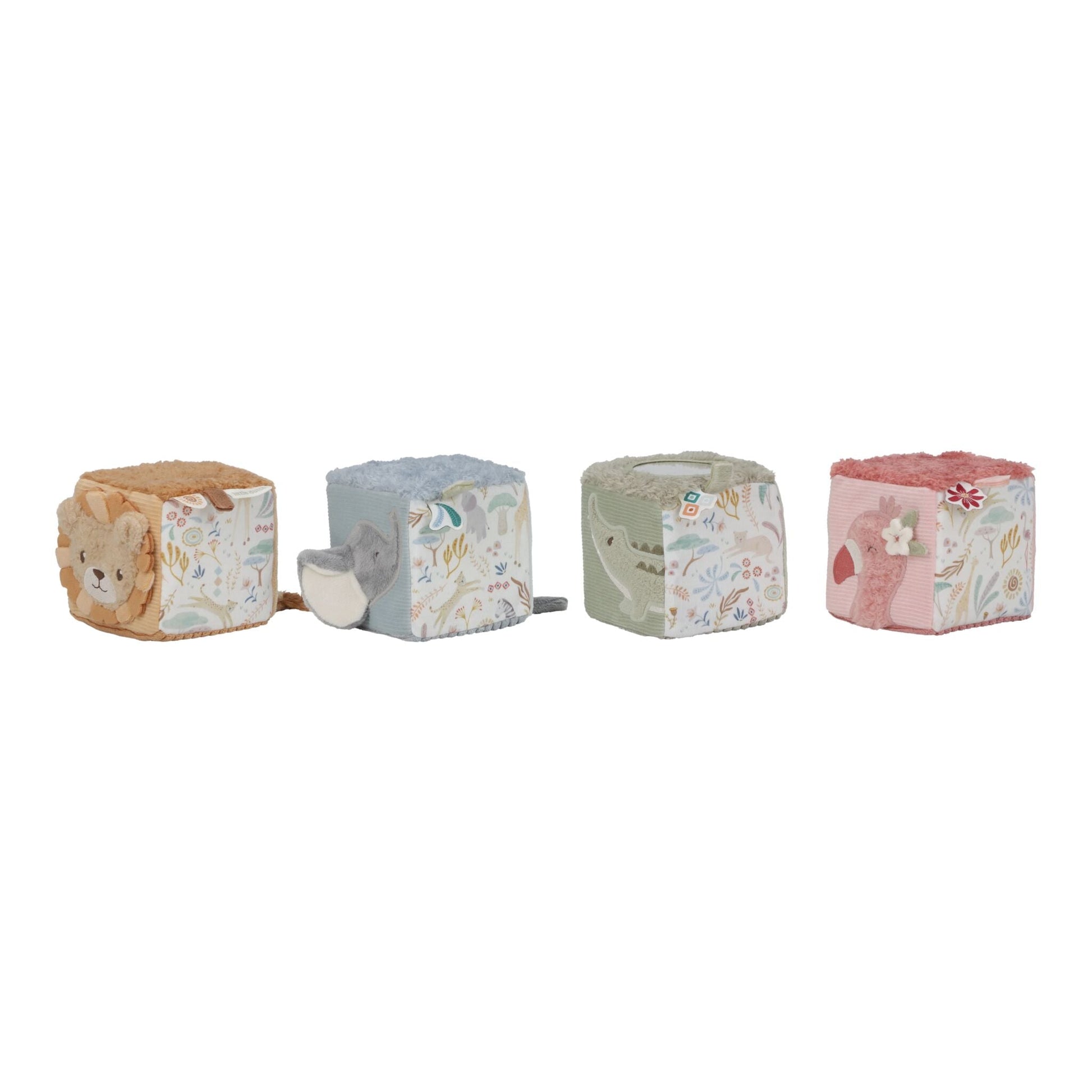Little Dutch Baustein-Set Safari Wonders - Little Dutch