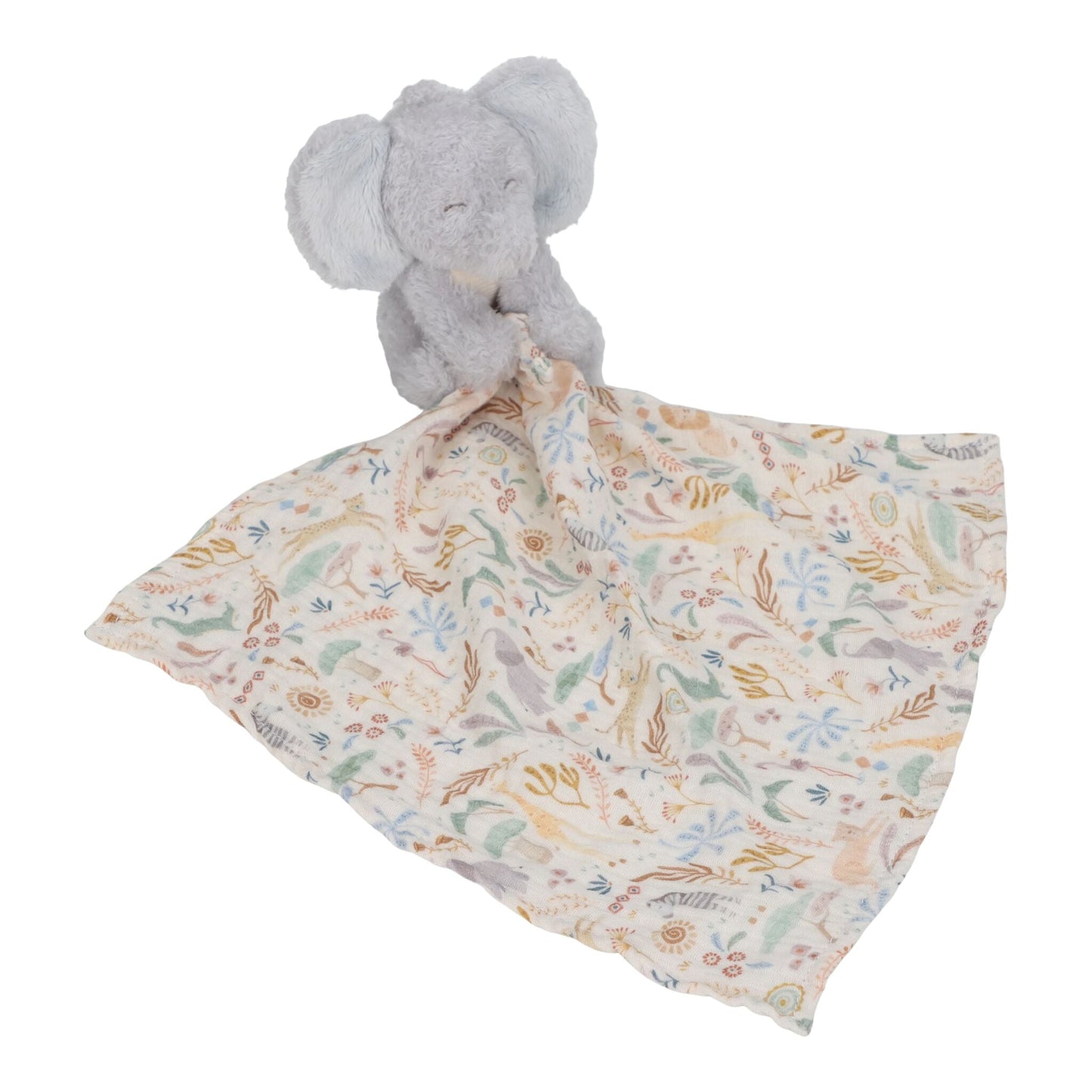 Little Dutch Geschenkset Safari Friends Detail Elefant mit Schmusetuch