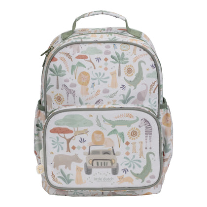 Little Dutch Rucksack Weiß 35 cm Safari Friends
