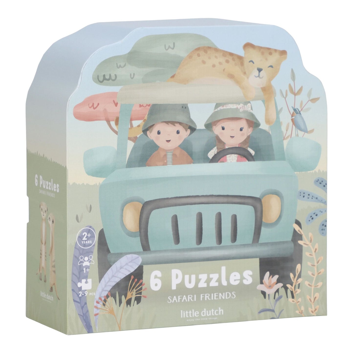 Little Dutch 6 Rätsel Safari Friends – Studioaufnahme