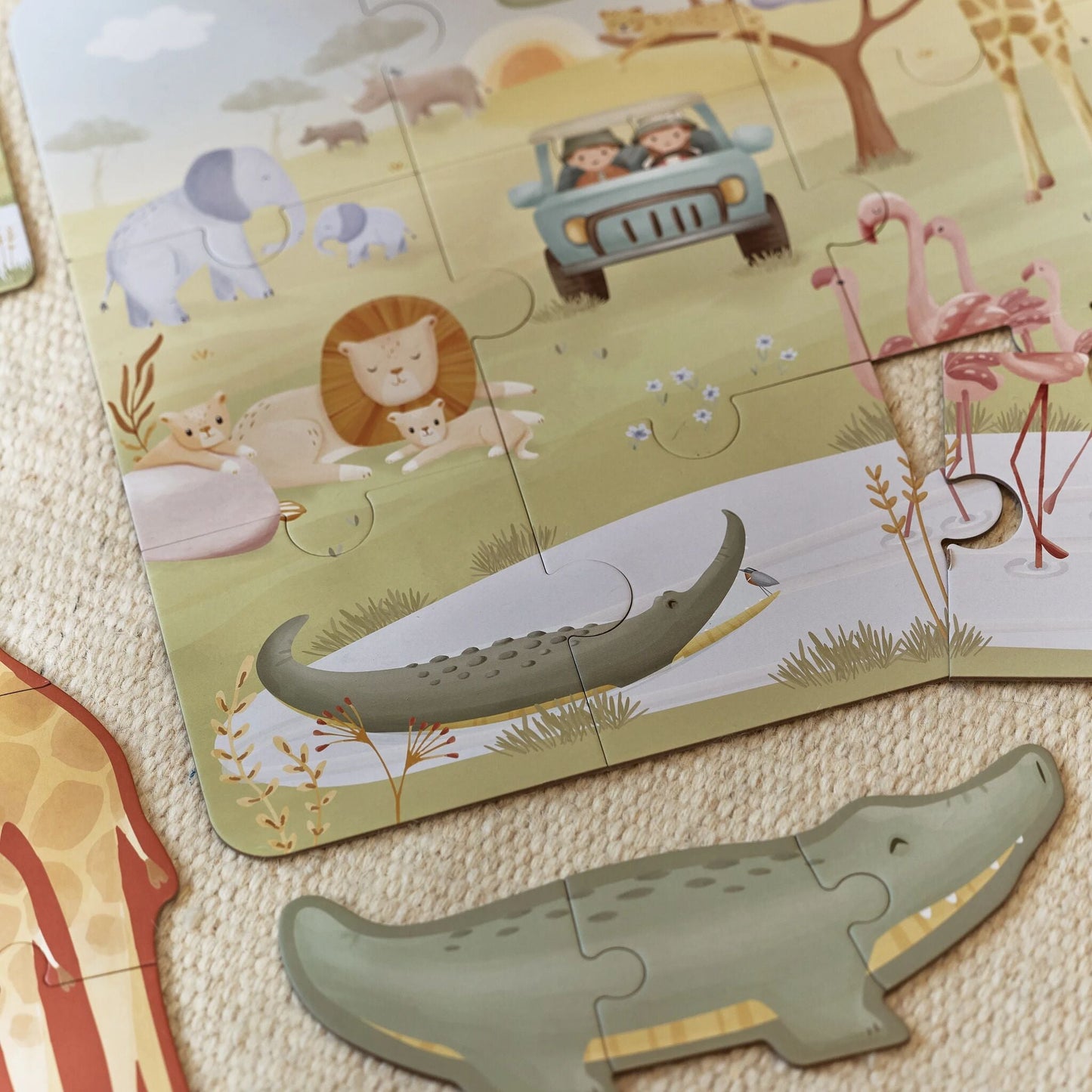 Little Dutch 6 Rätsel Safari Friends – Detailansicht 3