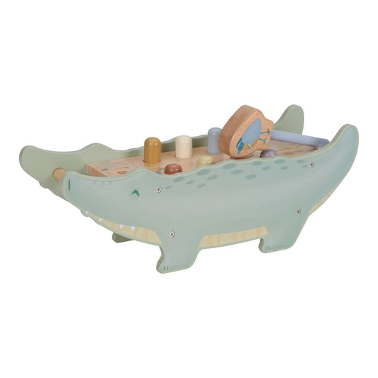Little Dutch Hammerbank aus Holz Safari Friends – Bild 1