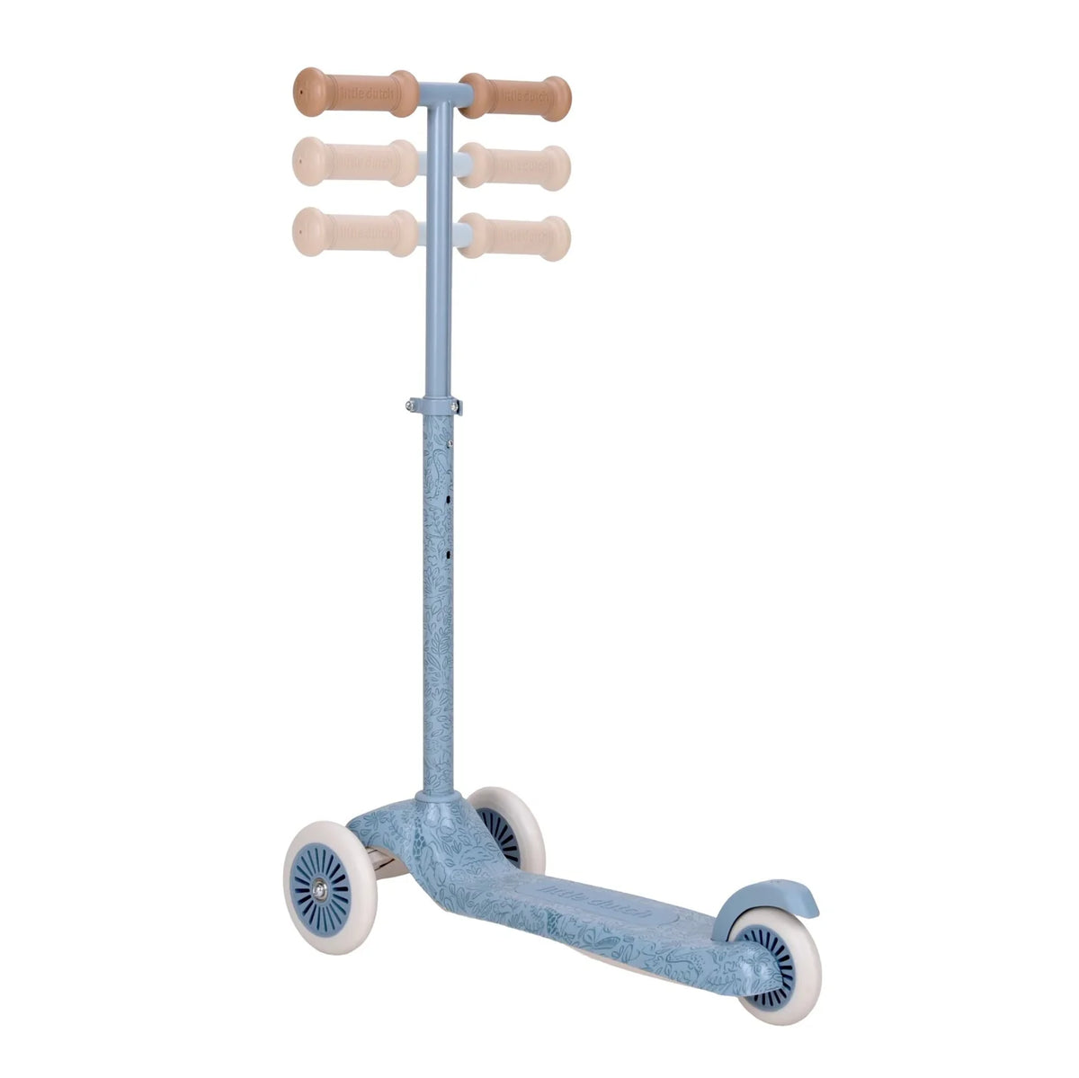 Little Dutch Roller Blau Bundle: Roller & Helm