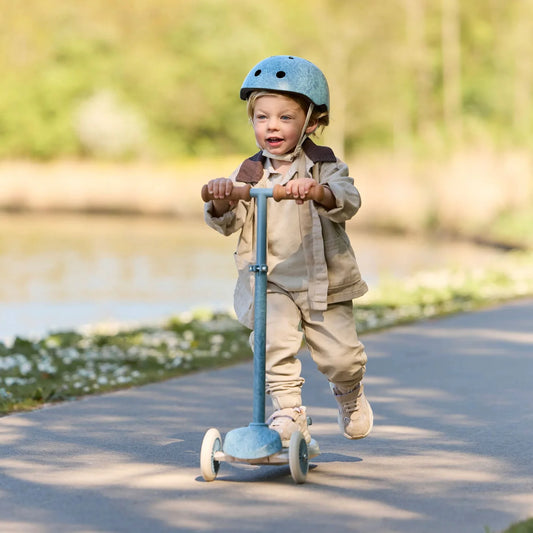 Little Dutch Roller und Helm Blau Safari Tiere zusammen im Bundle