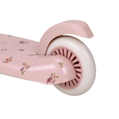 Little Dutch Roller Pink mit passendem Helm Pink Blümchen Kollektion
