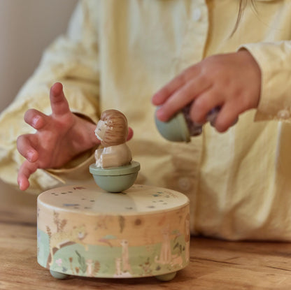 Little Dutch Spieluhr aus Holz Grün Safari Friends – Bild 6