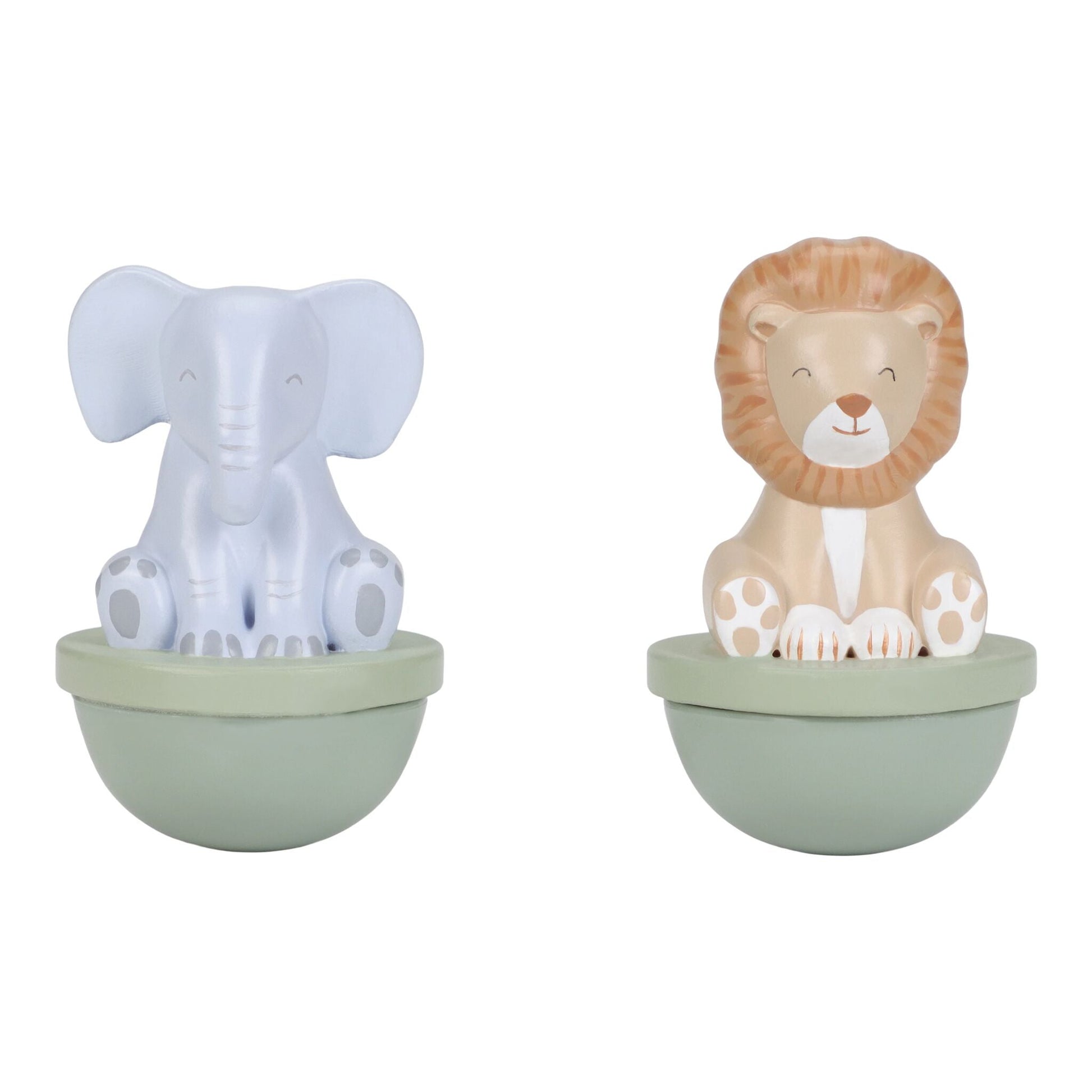 Little Dutch Spieluhr aus Holz Grün Safari Friends – Bild 5