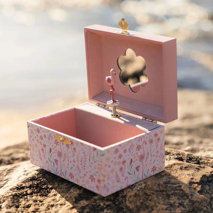 Little Dutch Schmuckkästchen mit Musik Flamingo Rosa Safari Friends Bild 1