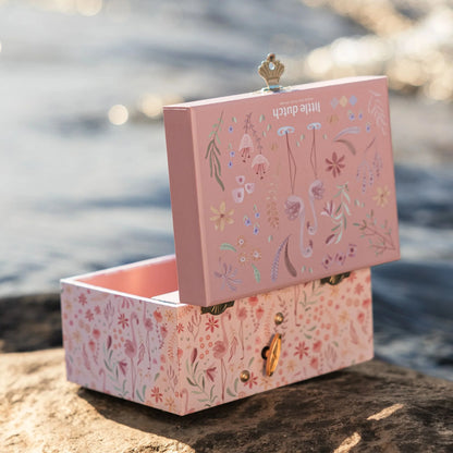 Little Dutch Schmuckkästchen mit Musik Flamingo Rosa Safari Friends Bild 2