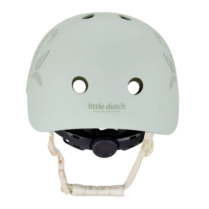 Little Dutch Kinderhelm Gruen Riemen und Schnellverschluss